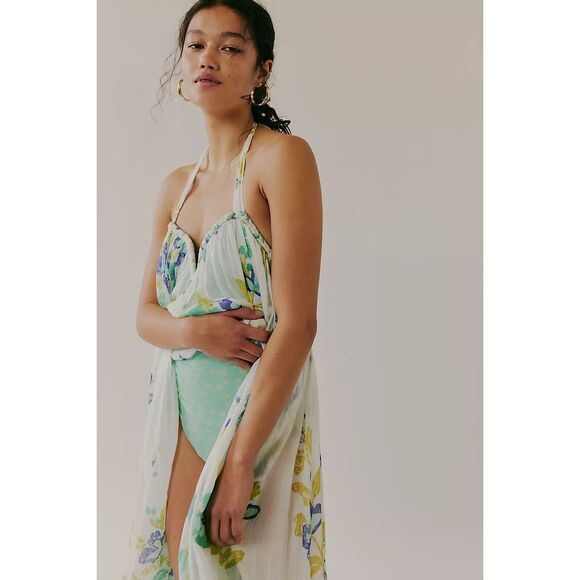 Free People Flora Fabuloso Maxi Dress Size XS - Picture 2 of 13